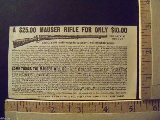 25 Mauser Rifle for Only $10 The Little Big Gun Kirtland Bros