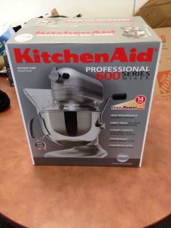 KitchenAid Professional 600 Series 6 Quart Stand Mixer KP26M1X NICKEL