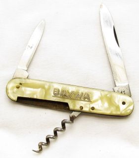 Vintage Pocket Knife Robt Klaas Solingen Baywa