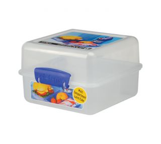 Klip It 6 Cup Lunch Cube Lunch Box Food Storage Container BPA Free by