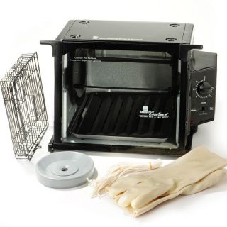 Ronco Showtime Rotisserie Oven Kit Compact Countertop Black Electric