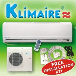 Ductless Mini Split Air Conditioner Klimaire With Toshiba Cool & Heat