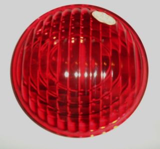 Unused Kopp Railroad Lantern Lens Red 4 D 2 3 4 F Marker Switch Lamp