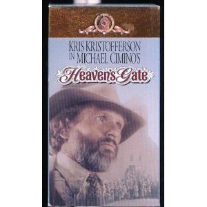 Heavens Gate Kris Kristofferson Christopher Walken Sam Waterson 2 VHS