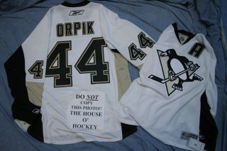 Pittsburgh Penguins Brooks Orpik Reebok White Youth Boys NHL Hockey