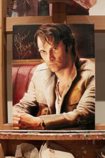 of Stephen Moyer as Bill Compton by Kristin Bauer of True Blood