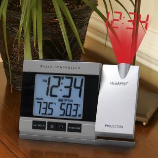 La Crosse Technology WT 5220U IT Projection Alarm Clock with In Out