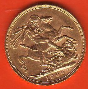 GOLD Sovereign Edward VII GOLD COIN IN GREAT CONDITION. GOLD SOVEREIGN