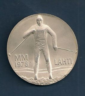 Finnish Silver Coin 25 Markka mm Lahti 1978 in Original Cover