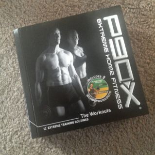 P90X Extreme Home Fitness 12 DVD Home Workout Training Routines Used