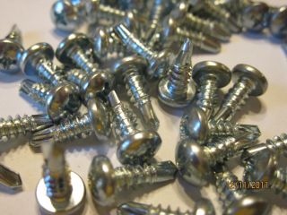 Self Drilling Screws Pan Head Phillips 6 Six Different Sizes