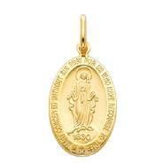 Our Lady of Guadalupe Miracle Mary Medal Charm Pendant
