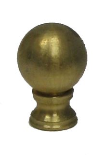 Lamp Parts 1 Unfinished Brass Ball Lamp Shade Finial TV 1397 TV 40