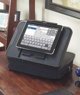 NEW Portable Computer Lap Desk with Storage Case for Laptop and Office
