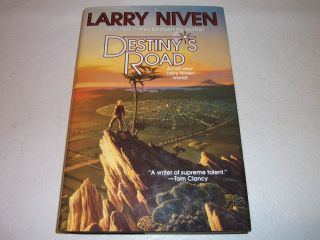 Destinys Road Signed by Larry Niven Hardcover