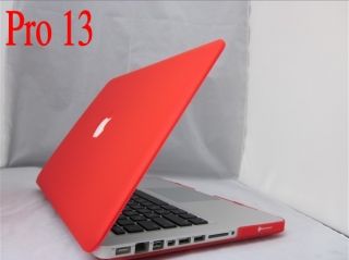 Hard Case Cover for MacBook Pro 13 13 3inch Red Laptop Shell