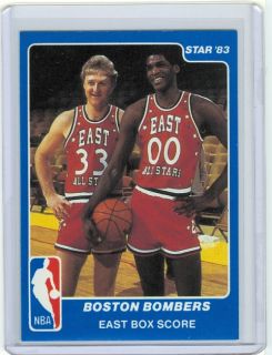 1983 Star All Star Game 29 Larry Bird Parish Celtics NRMT