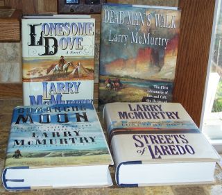 Lonesome Dove Series Larry McMurtry 4 HBDJs Most UNREAD