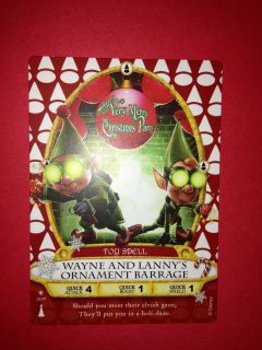  Kingdom Christmas Party Sorcerer Card 2012 Prep Landing Wayne Lanny