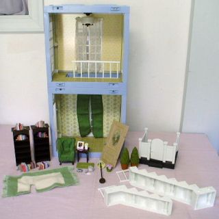 LAURA ASHLEY DOLL HOUSE + PARTS Room By Room 2001 Jazwares Lighted