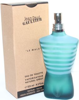 GAULTIER LE MALE 4.2 OZ EDT SPRAY TESTER FOR MEN NEW IN TESTER BOX