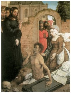 The Raising of Lazarus 1510 18 Juan de Flandes Life of Jesus in Art