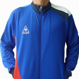 Le Coq Sportif Mens Track Jacket Blue L
