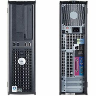 OptiPlex 740 PC Desktop Mini Tower AMD 3800 2ghz 4gb 250gb Win 7 Lease