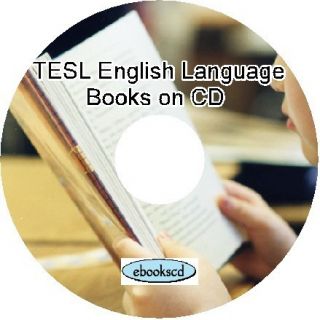 Learn English as Second Language Tesl ESL Books on CD
