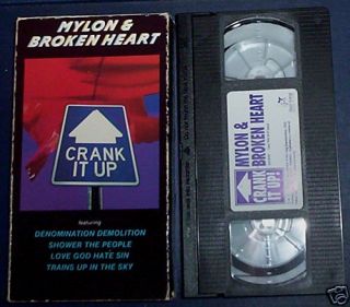 Mylon Lefevre Broken Heart Crank It Up Christian VHS