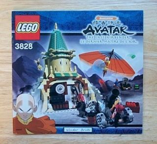 Lego 3828 Instruction Book Avatar Air Temple 2006 Book Only No Lego
