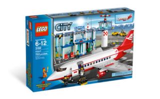 3182 Airport Lego Legos Set New City Town Train Plane