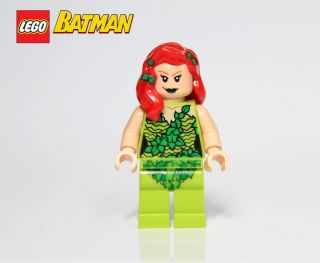 Lego BATMAN POISON IVY MINIFIG Brand New!! +Bonus Accessory DC Super