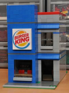 LEGO City Custom Fast Food Restaurant Fries Hamburger 10224 10185