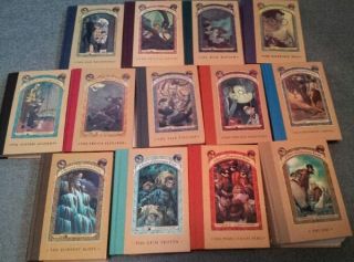 Lemony Snicket A Series of Unfortunate Events Collection Books 1 13