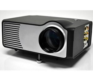 LED Mini Projector LED2 Home Projector with VGA s Video TV HDMI