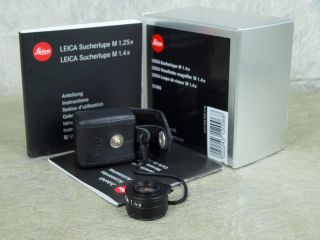 Leica Viewfinder Magnifier M 1 4X 12006 Boxed LN