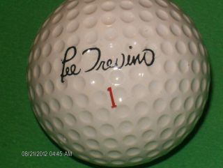 Lee Trevino Signature 1 Faultless Vintage Golf Ball