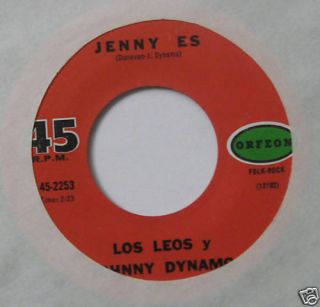 Leos Y Johnny Dynamo Julia Jenny ES 45 Folk Rock