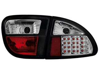 Seat Leon 1M LED Tail Lights Black 1