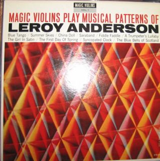 Leroy Anderson Magic Violins Vol 1 Magic Violins 2501