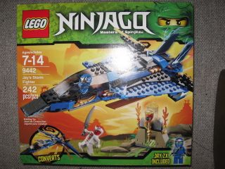 Lego Ninjago Jays Storm Fighter Jet Airplane 9442