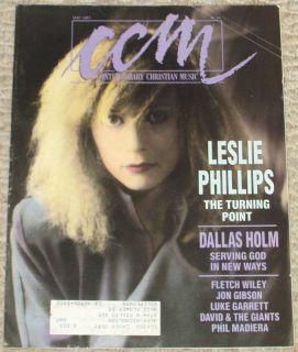 CCM Magazine May 1987 Leslie Phillips Dallas Holm