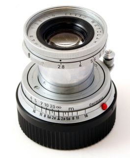 Leica 50mm F2 8 Elmar M for Leica M Cameras E39 M8 M9 M6 M7 MP M2 UK