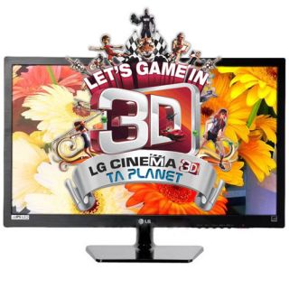 new LG Flatron Cinema 3D Full HD Monitor D2743P BN 27 IPS 3D