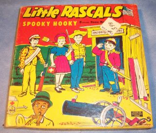 Little Rascals Our Gang Spooky Hooky 8mm Ken Film Home Movie Motion