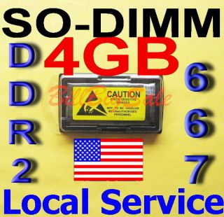 200pin DDR2 667 PC2 5300 1x4g Laptop Memory So DIMM Lifetime