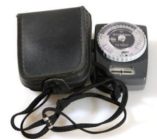 Gossen N100 Light Meter with Case and Strap
