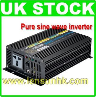 300W 500W 1000W Pure Sine Wave Power Inverter 12V DC 220V AC Wholesale