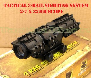 Tactical 2 7 x 32 P4 Sniper Illuminated Reticle Scope
